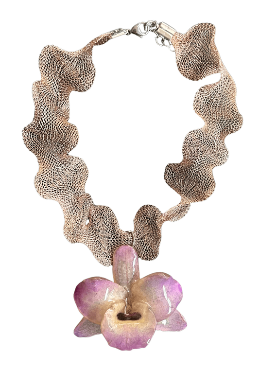 Marshmallow - Silver Necklace