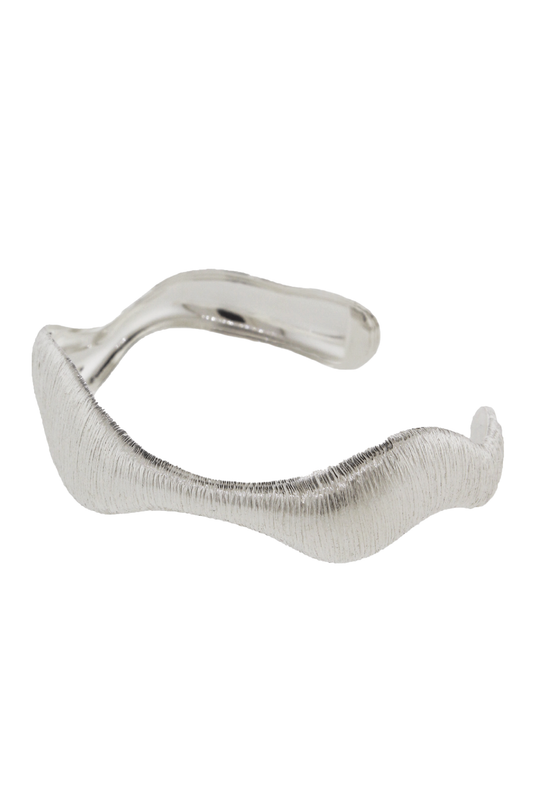 Olas - Silver Bangle