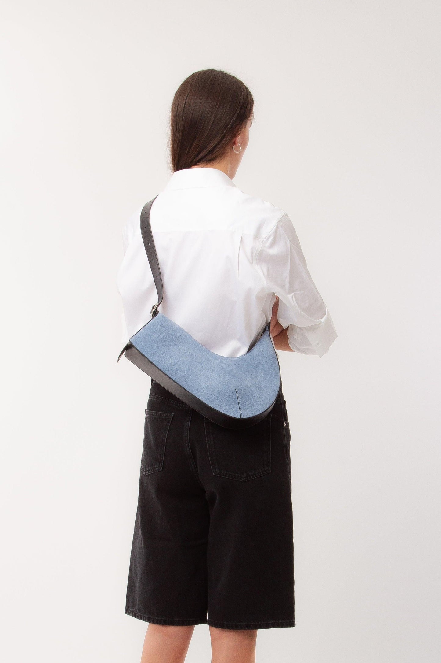 Gondol - Suede Denim & Black