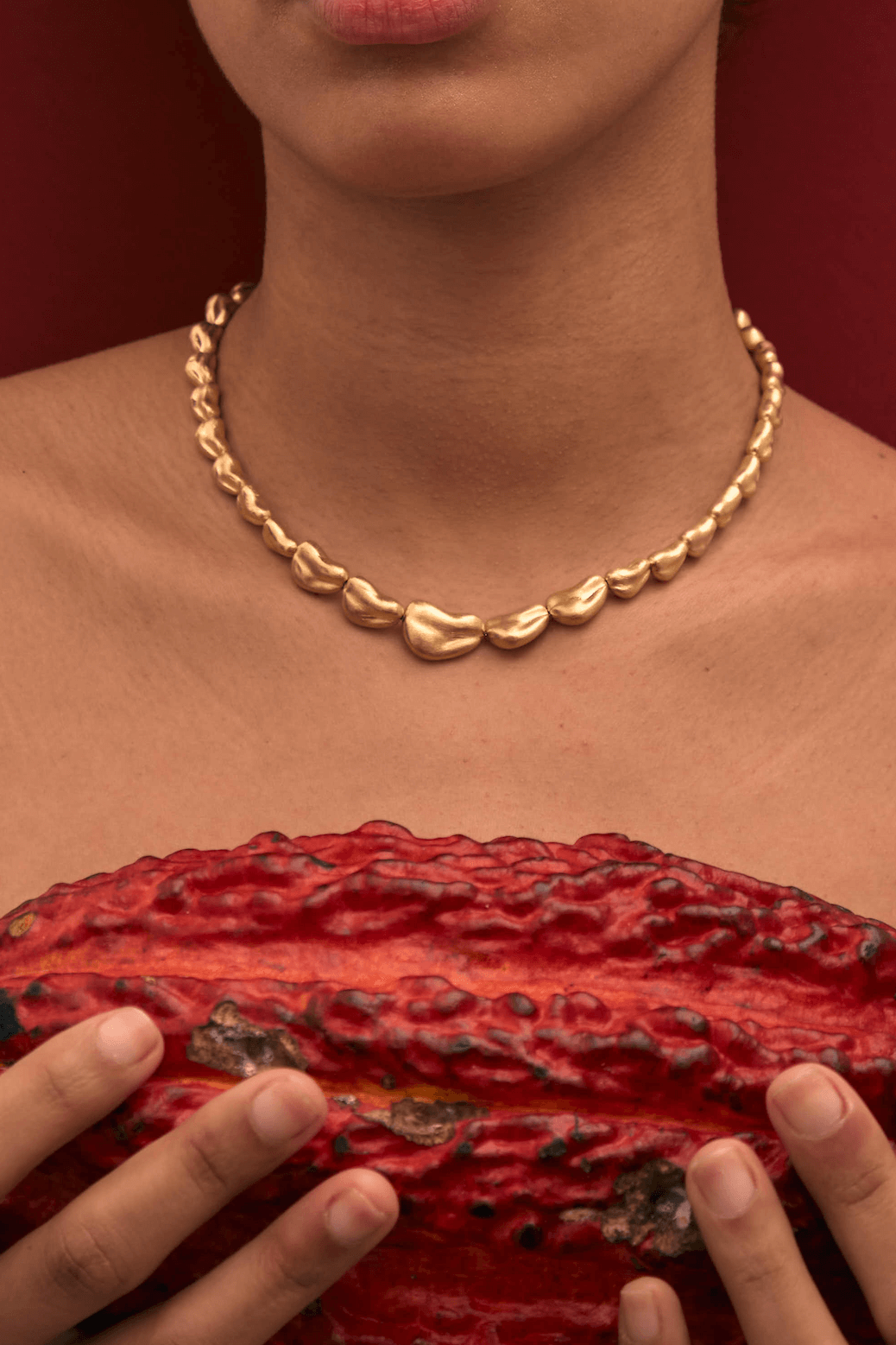 Cacao - Golden Choker