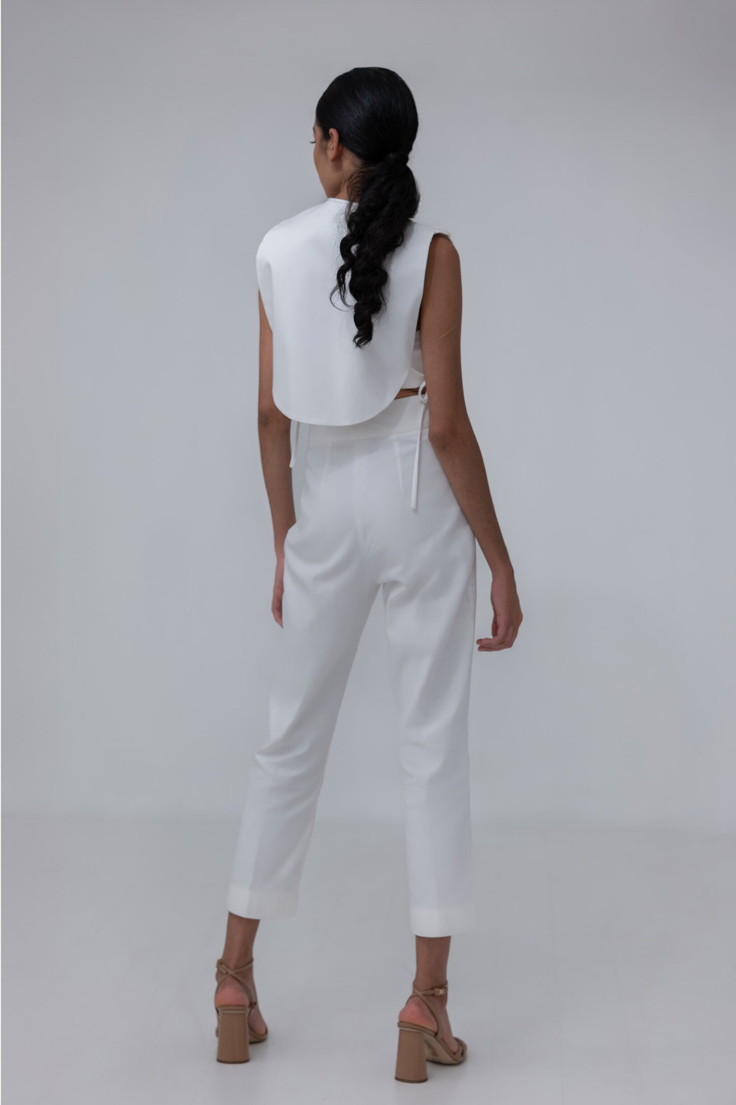 Classic Skinny - White Tailored Pants