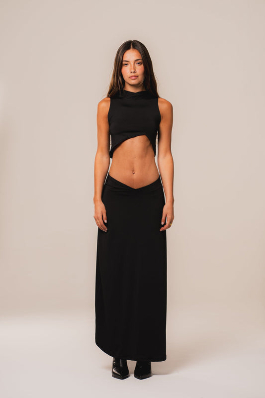 Pia - Black Skirt