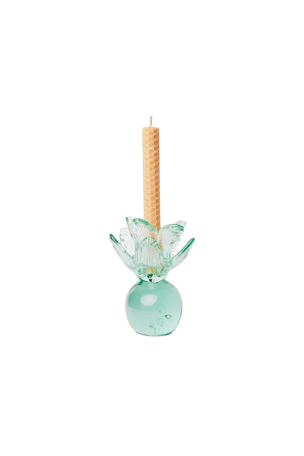 Flora Natural - Clear Glass Candle Holder