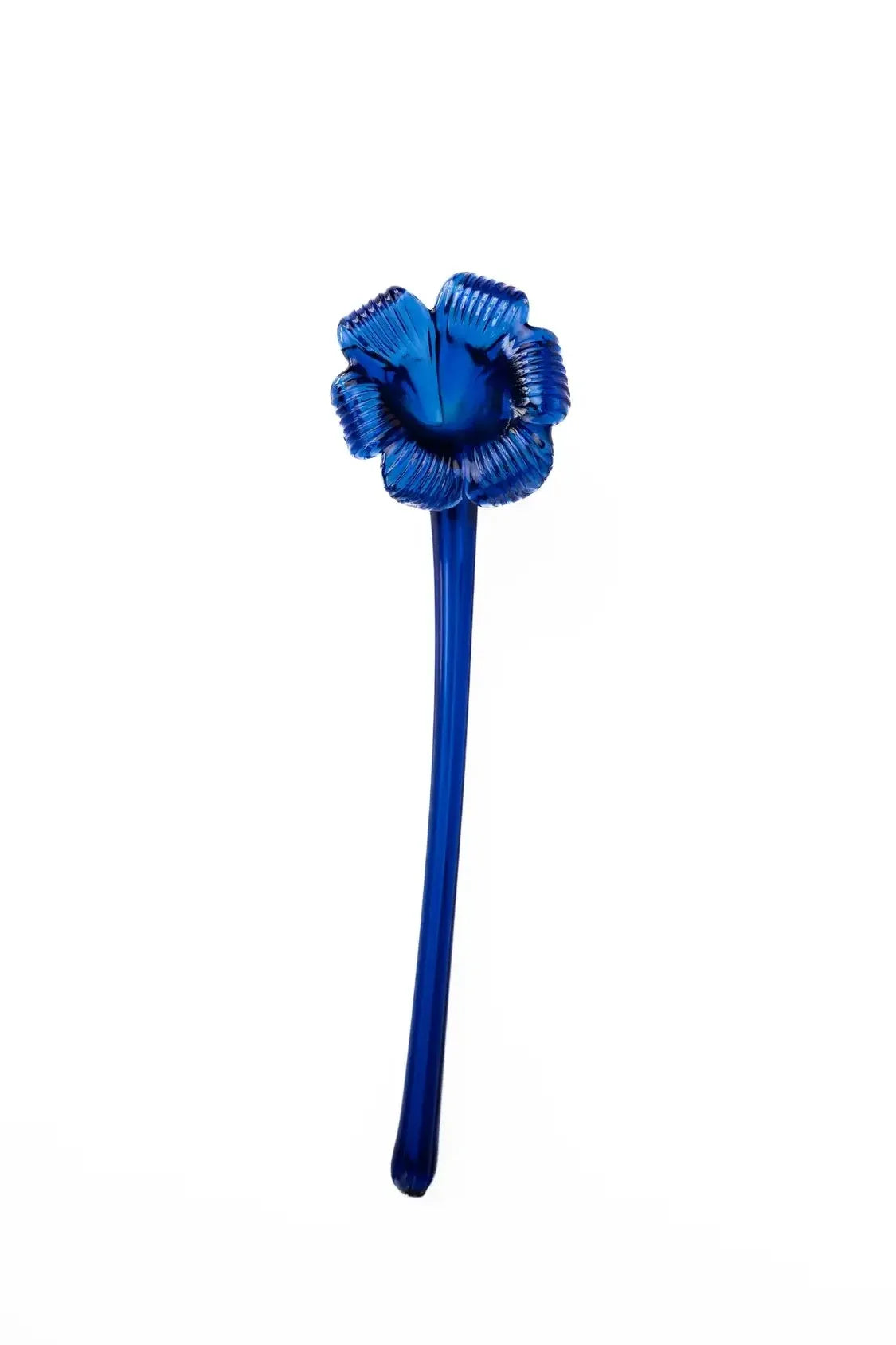 Candle Snuffer - Cobalt Glass