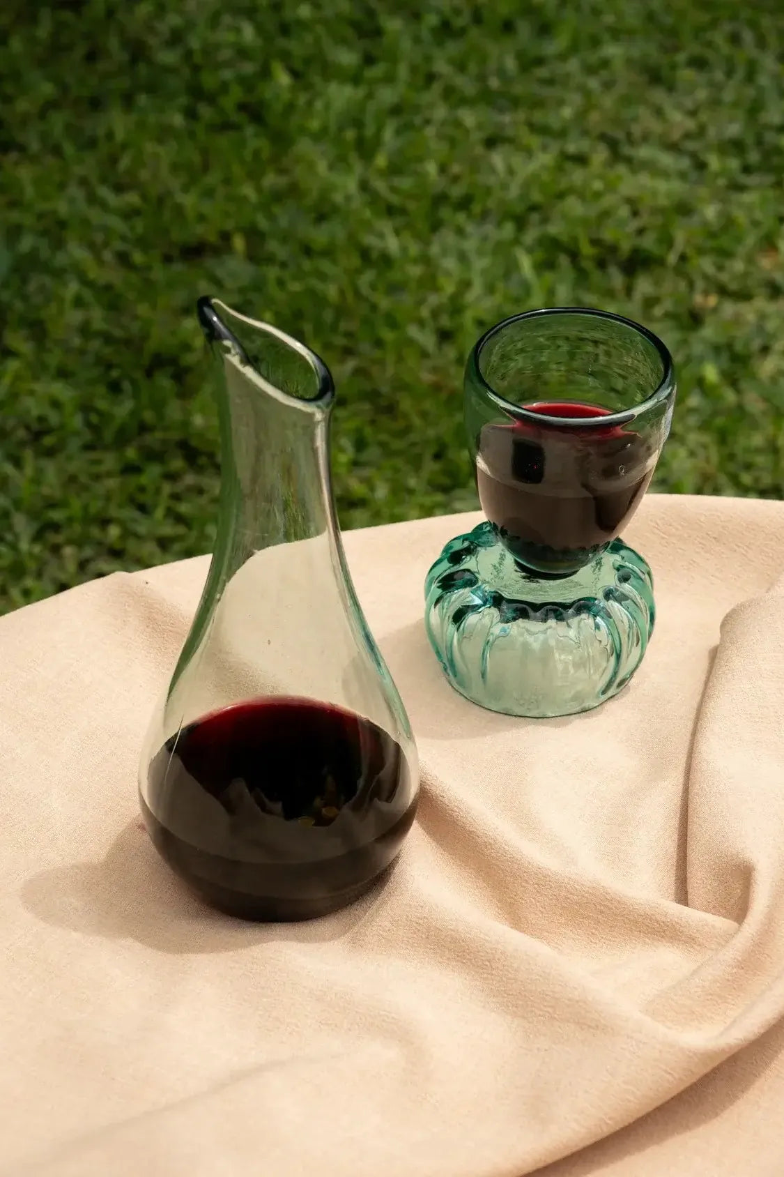Water Jug - Clear Glass