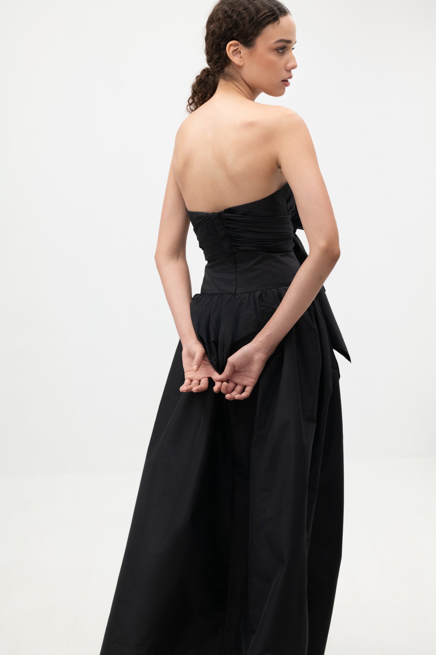 Eliza - Black Maxi Skirt