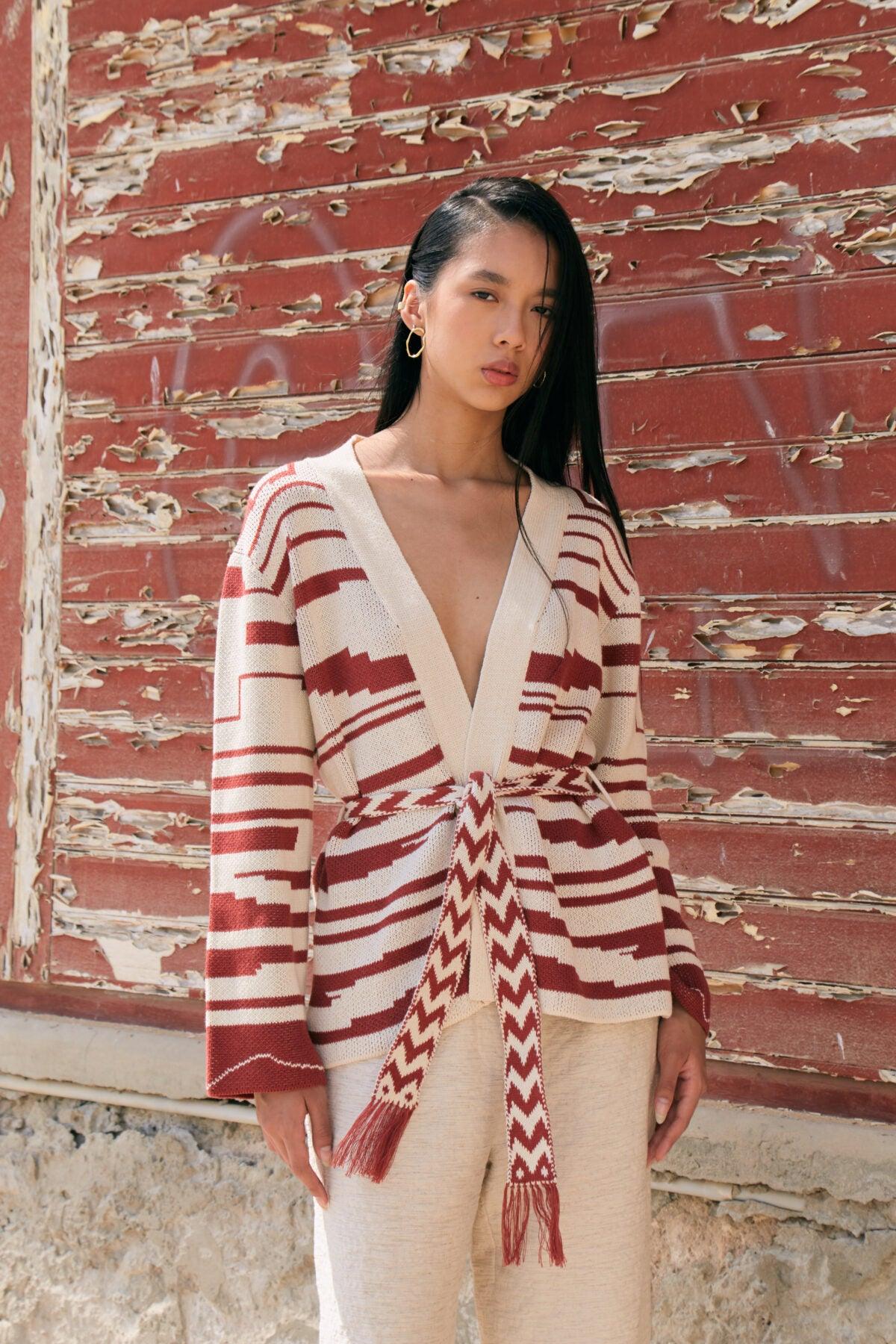 Thierra Sur - Red Cardigan