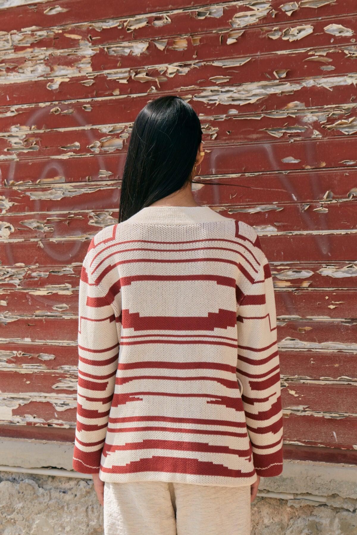 Thierra Sur - Red Cardigan