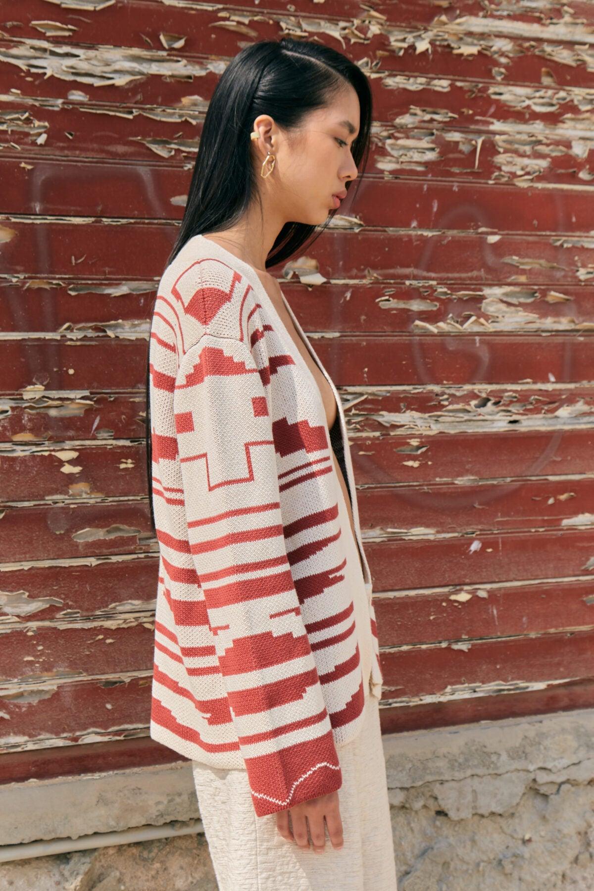 Thierra Sur - Red Cardigan