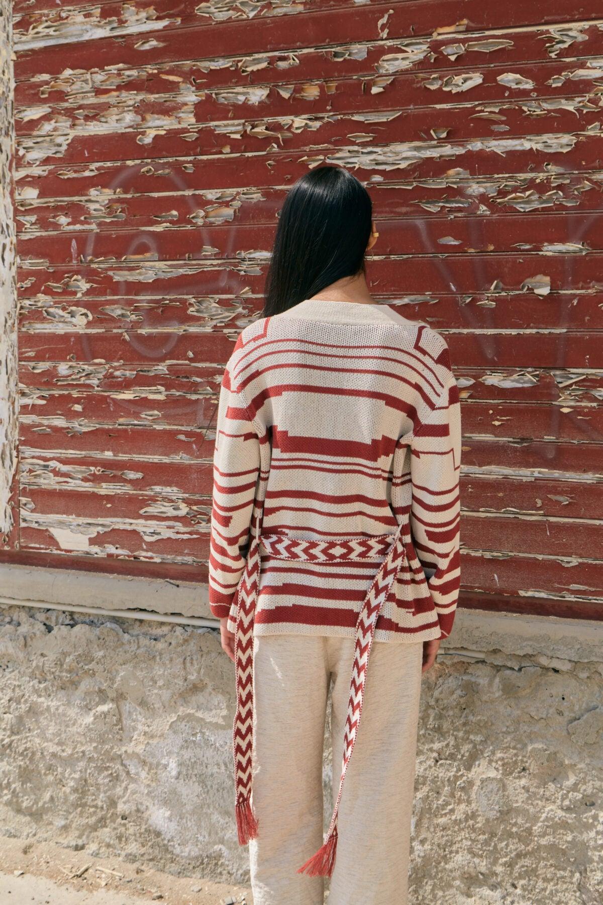 Thierra Sur - Red Cardigan