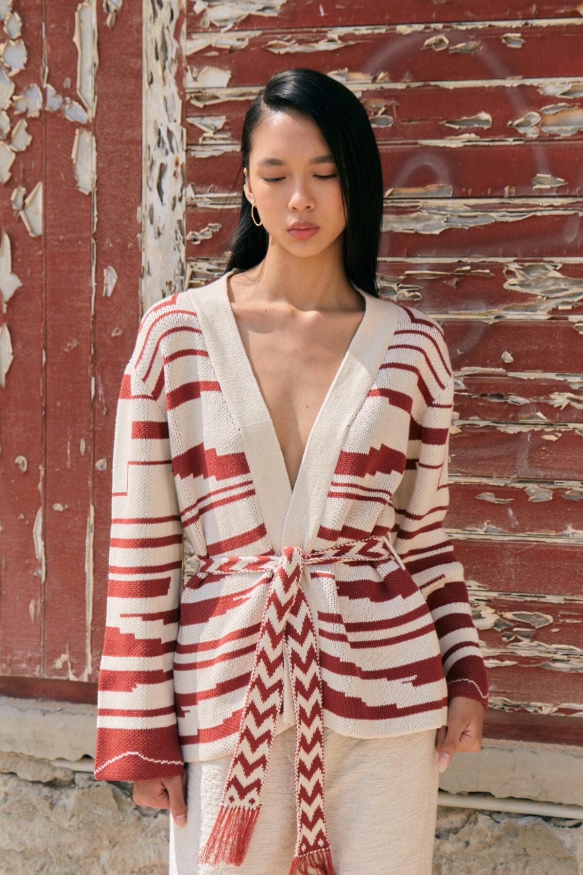 Thierra Sur - Red Cardigan