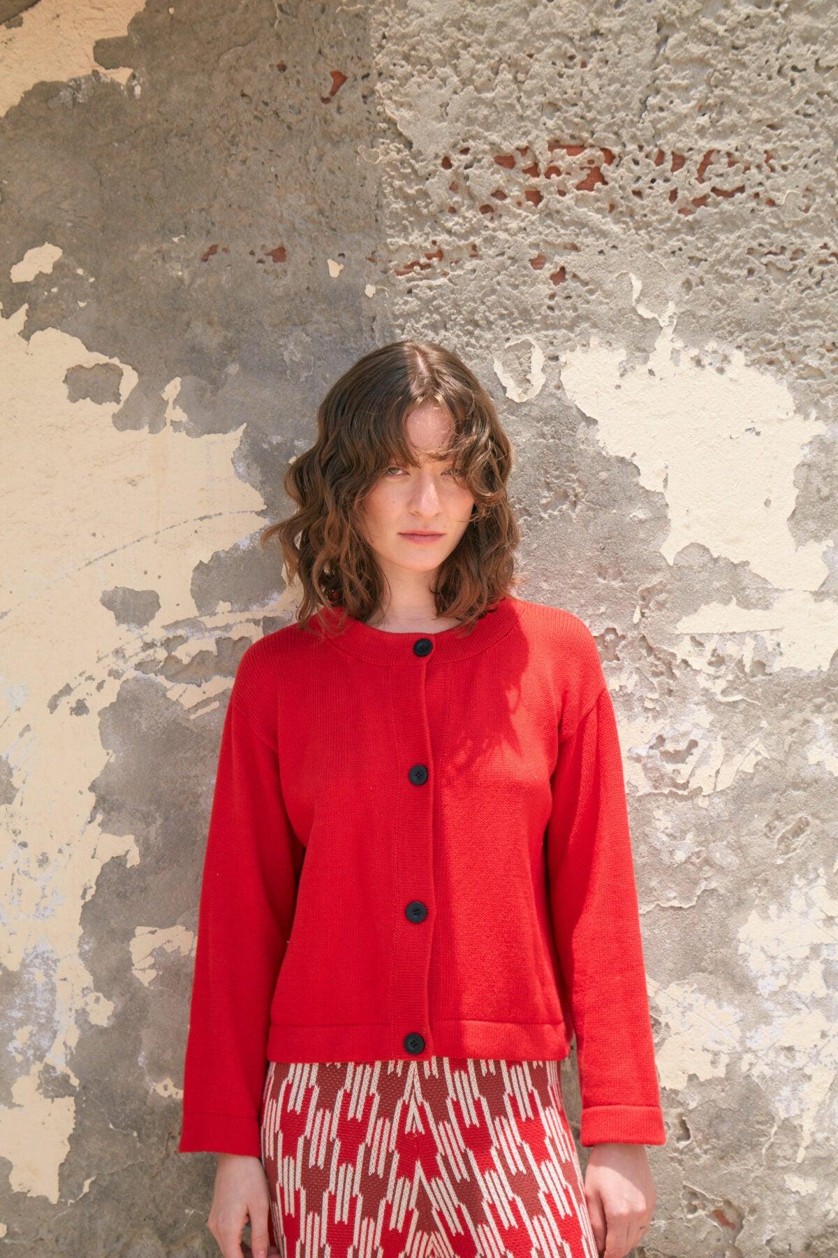 Magma - Red Cardigan