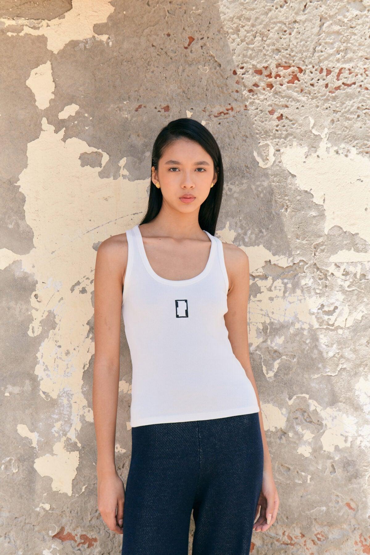 Muna - Ivory Tank Top