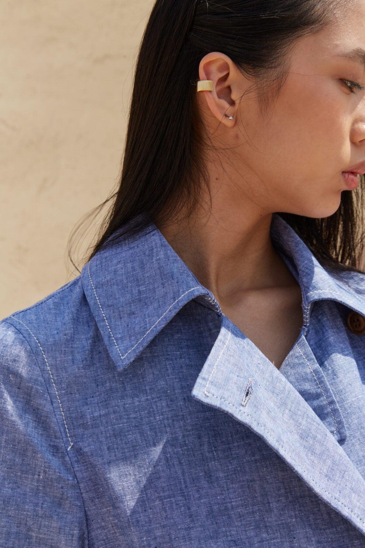 Marina - Blue Trench Coat