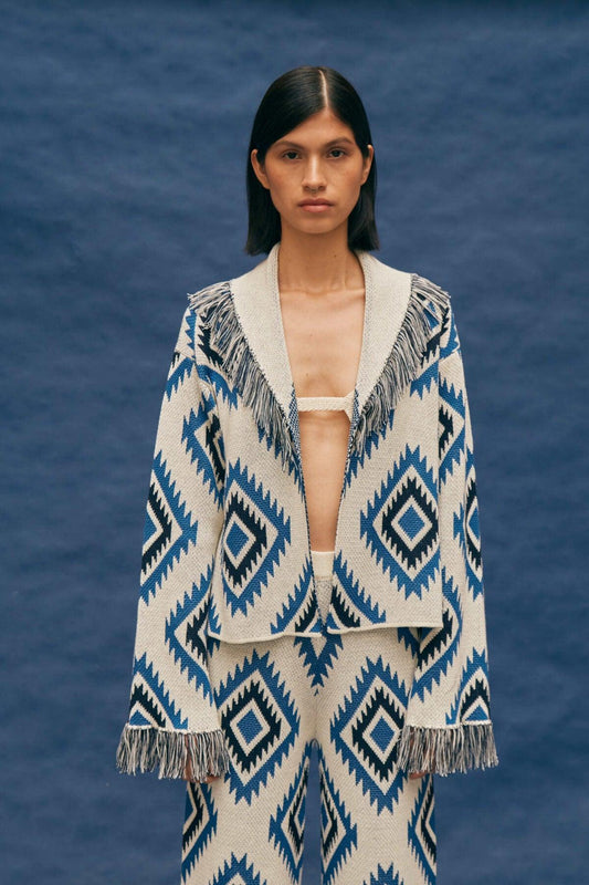 Qero - Blue Cardigan