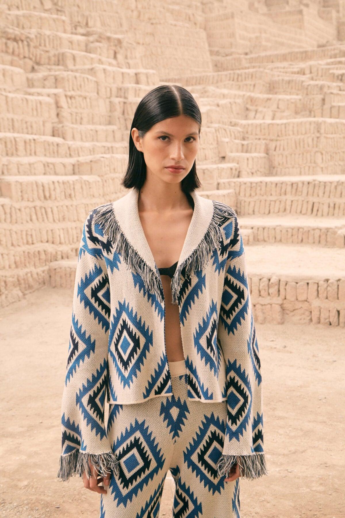 Qero - Blue Cardigan