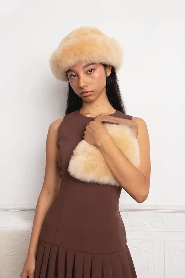 Pacu - Beige Alpaca Hat