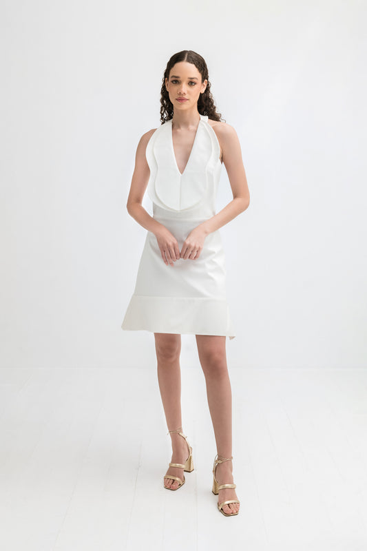 Ivy - White Mini Dress