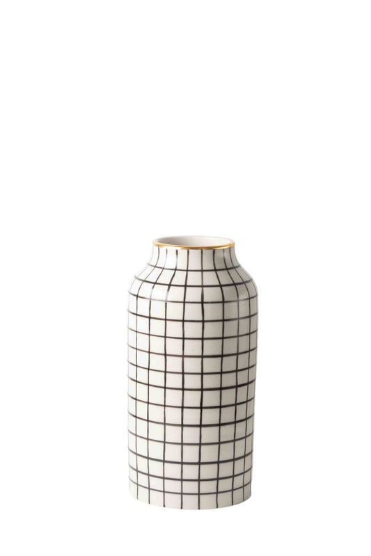 Rio - White and Black Vase