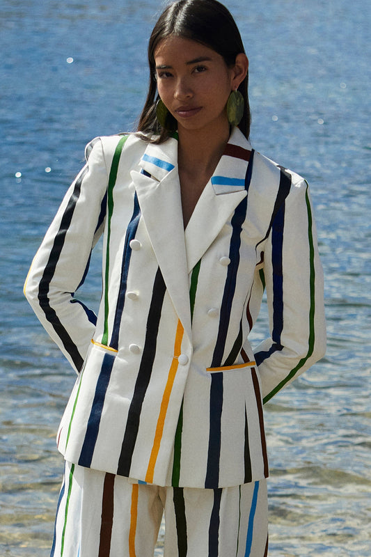 Lliclla - White Blazer