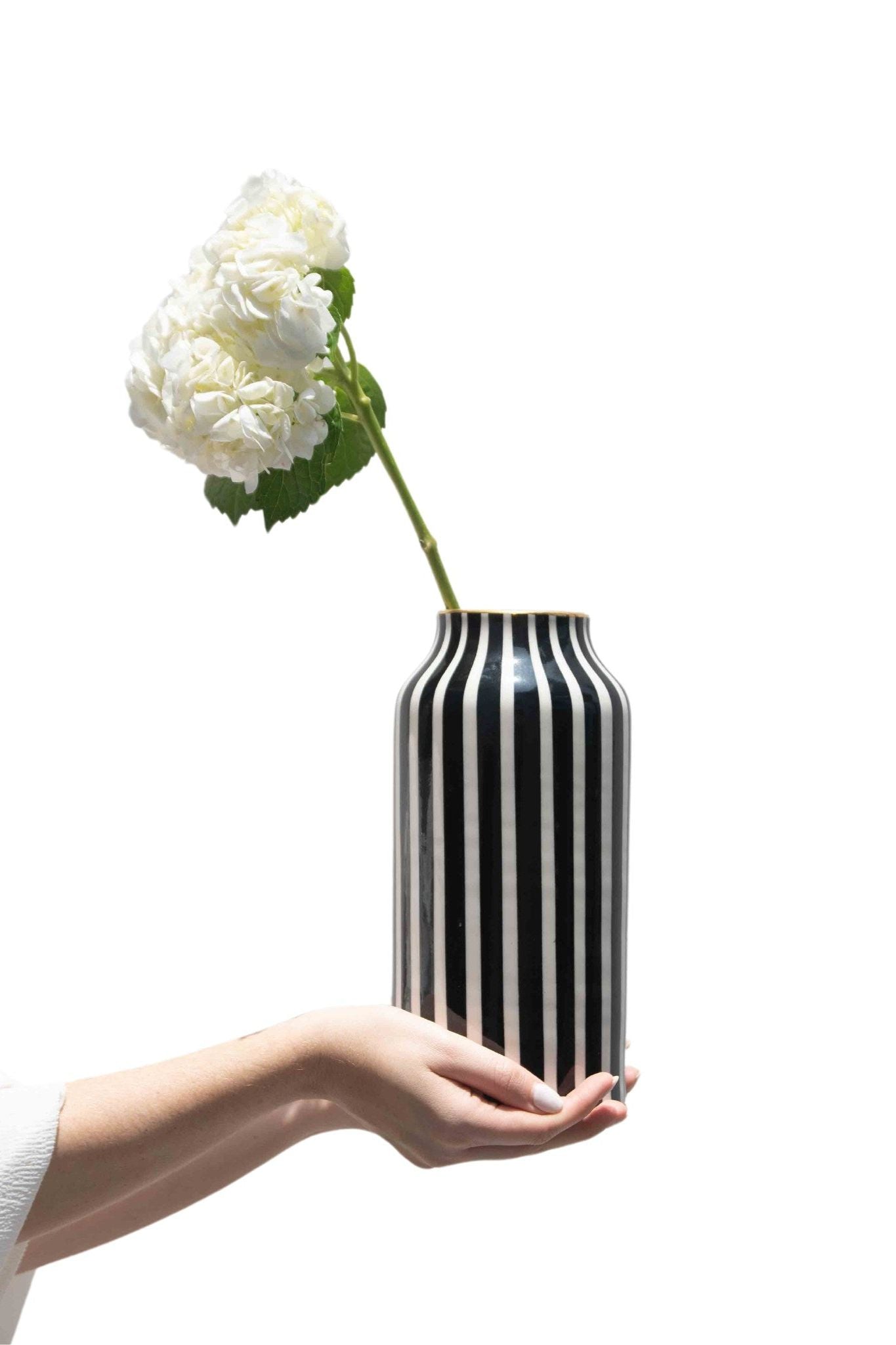 Lima - Black and White Vase