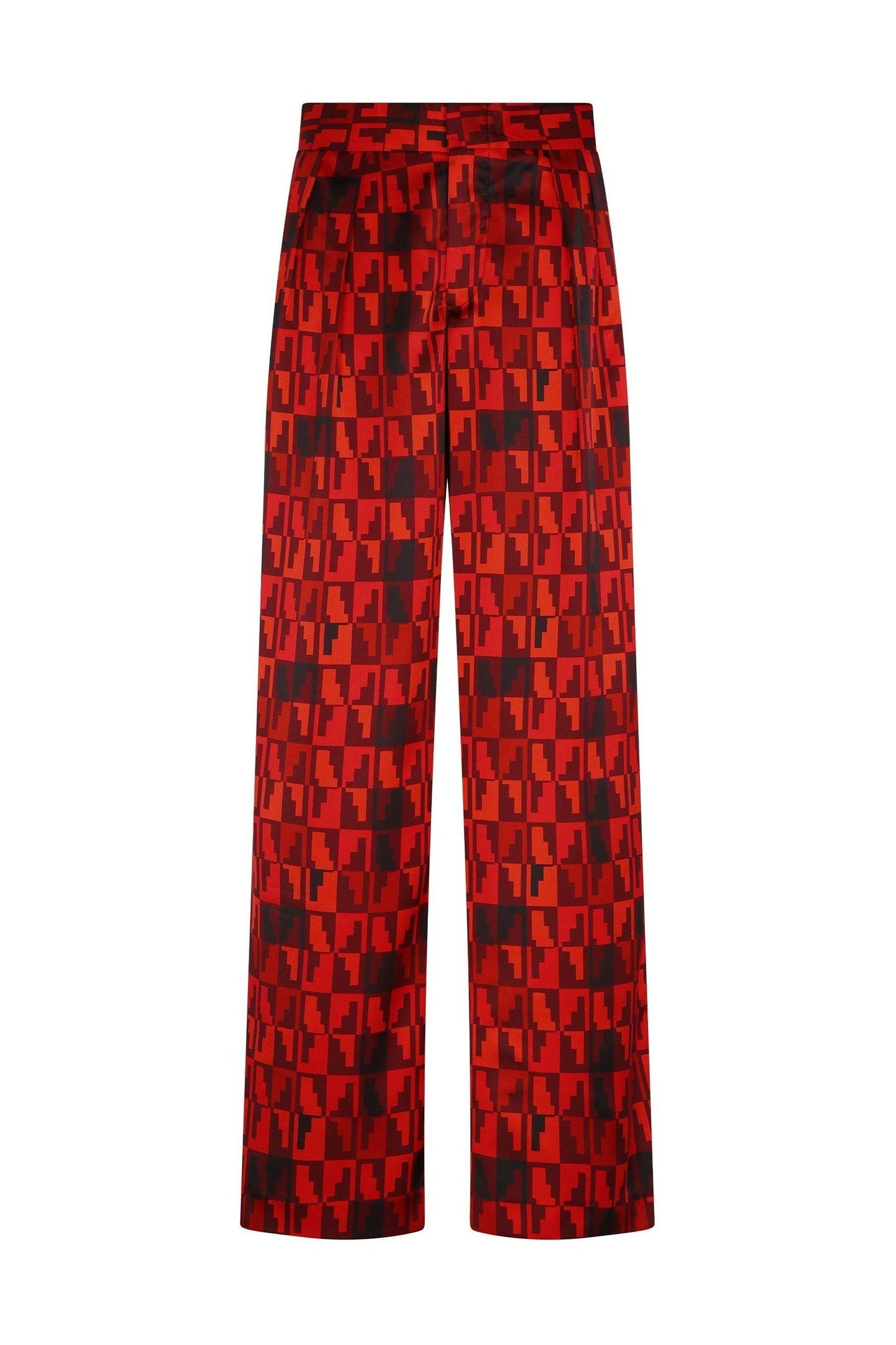 Classic Andean - Red Print Pants