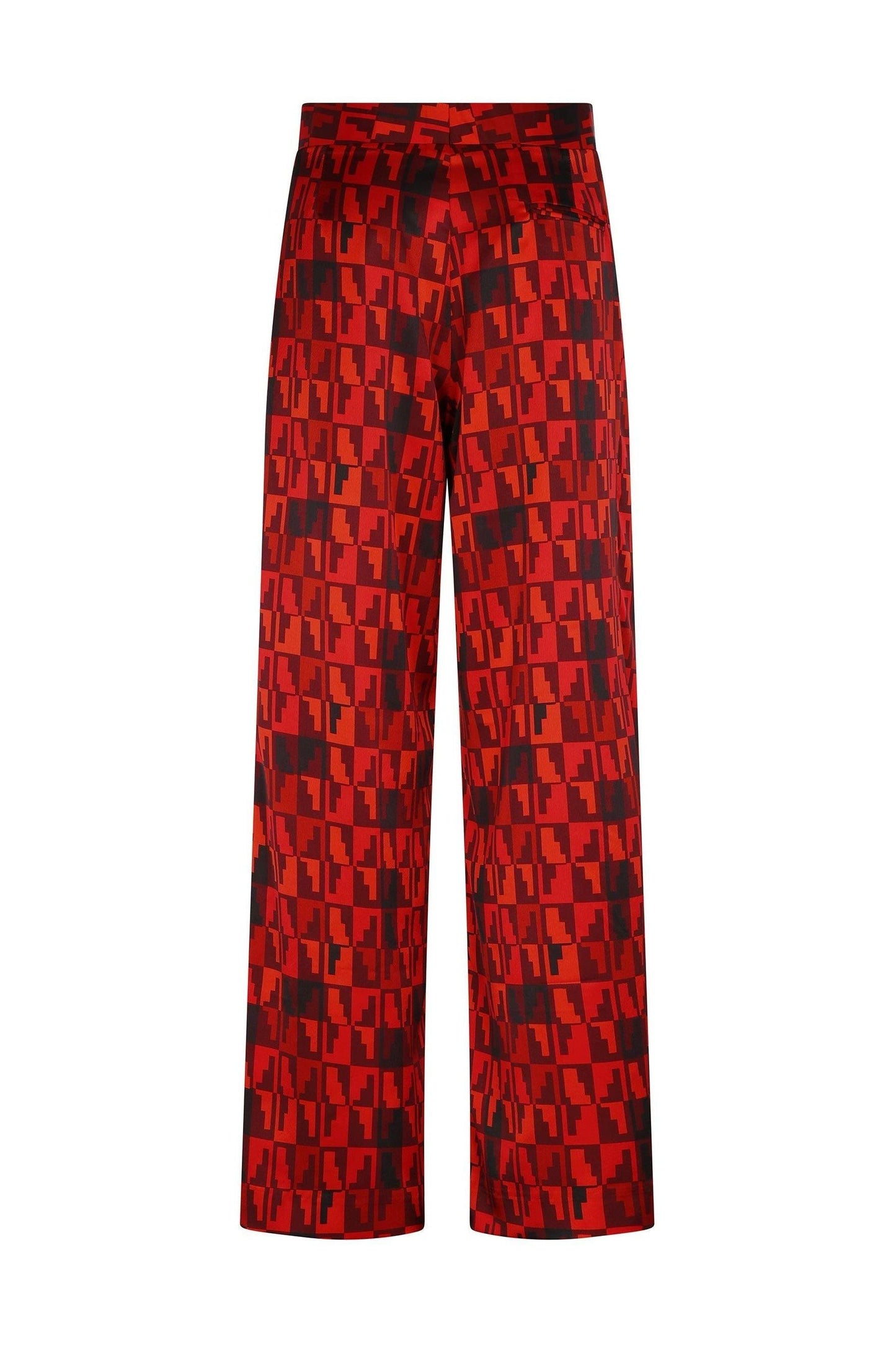 Classic Andean - Red Print Pants