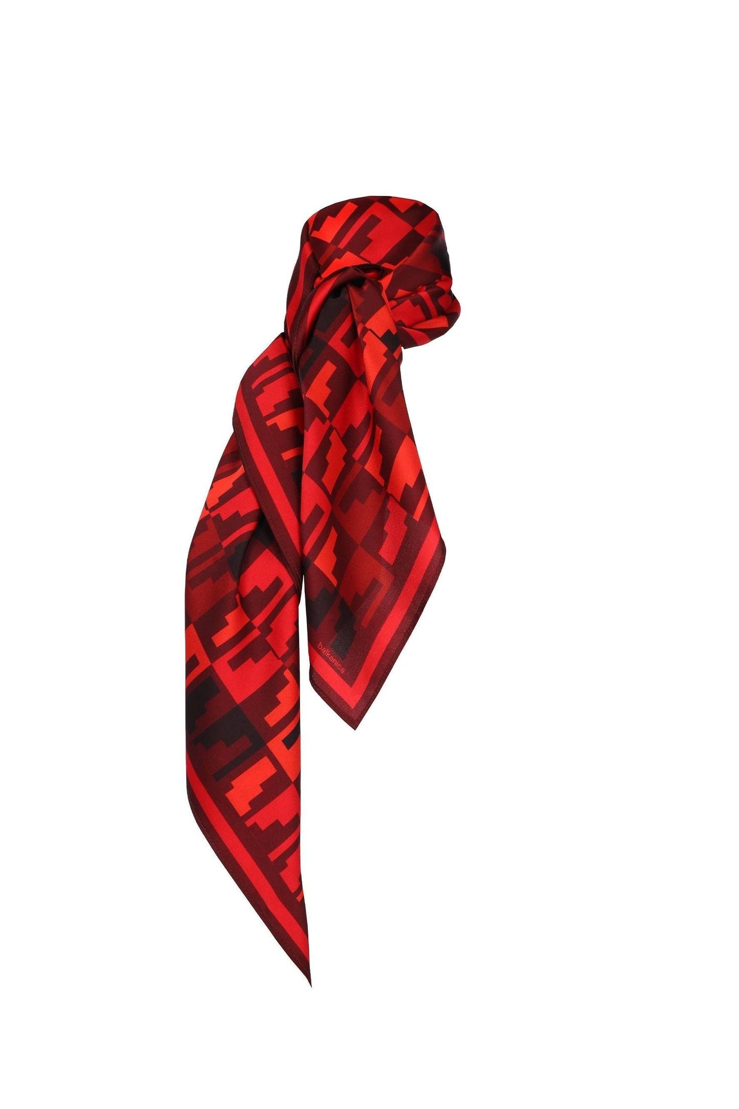 Andean Steps - Orange Scarf