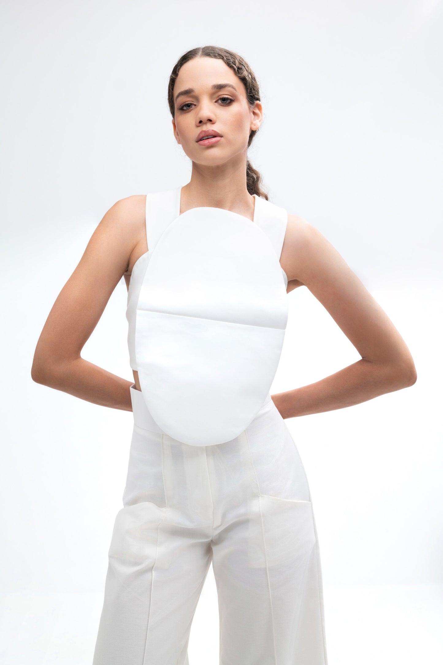 Pino - Ivory Tailored Pants
