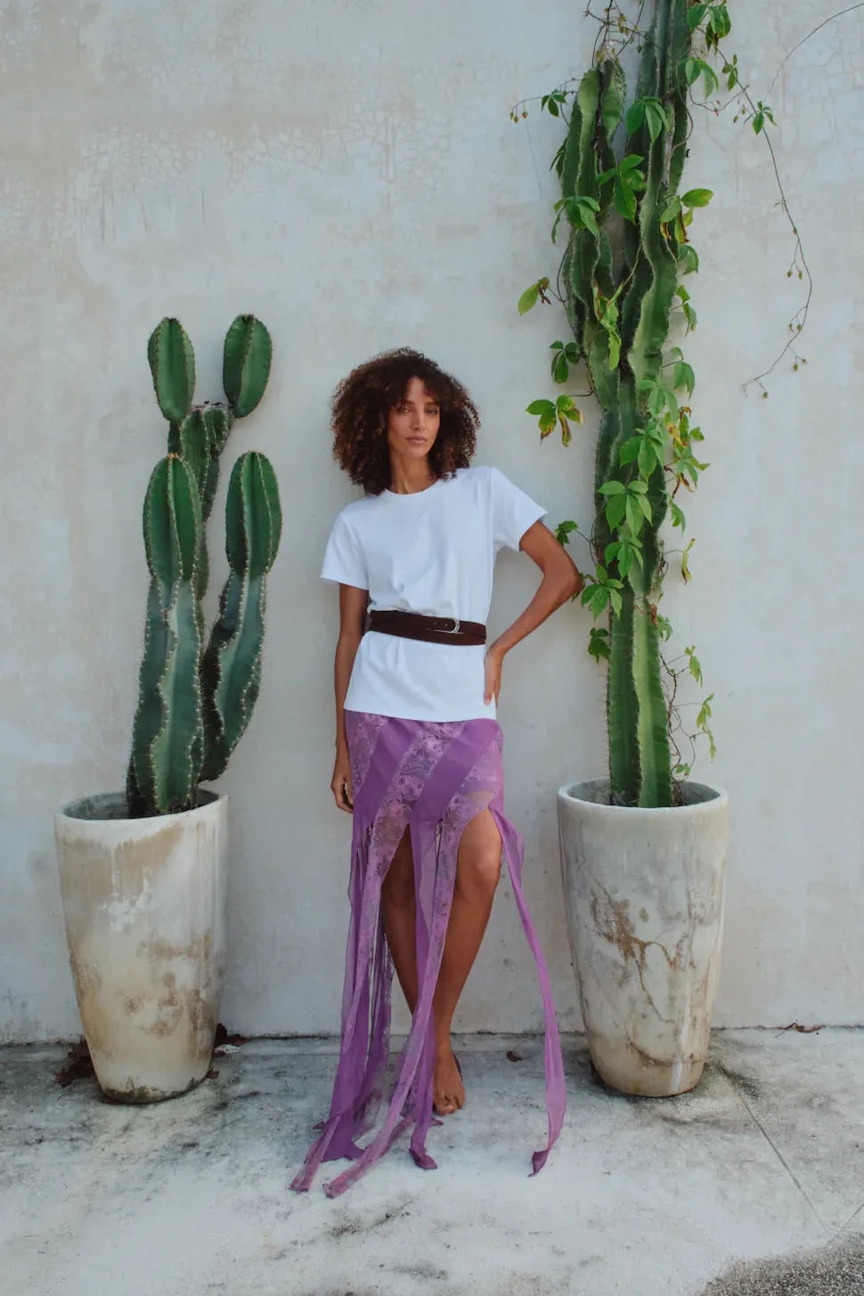 El Origen - Cocoa Leather Belt