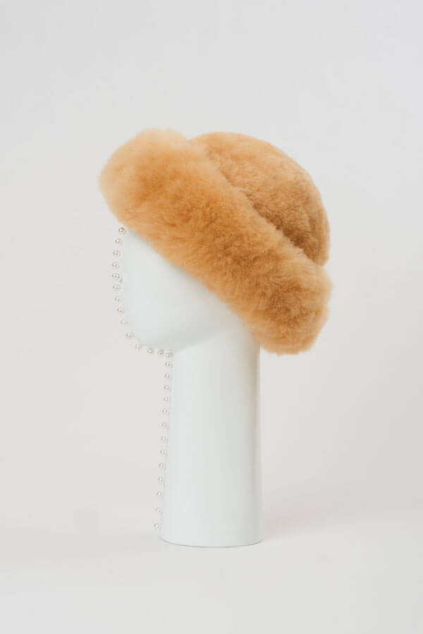 Pacu - Beige Alpaca Hat