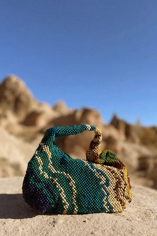Valle - Multicolored Beaded Bag