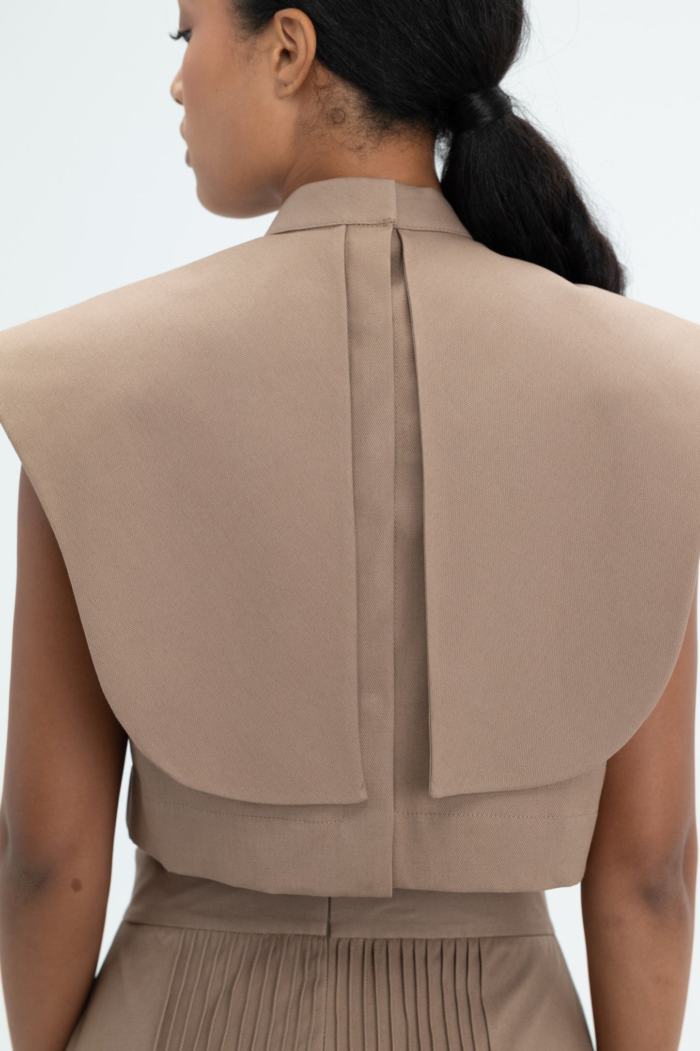 Vestal - Brown Crop Top
