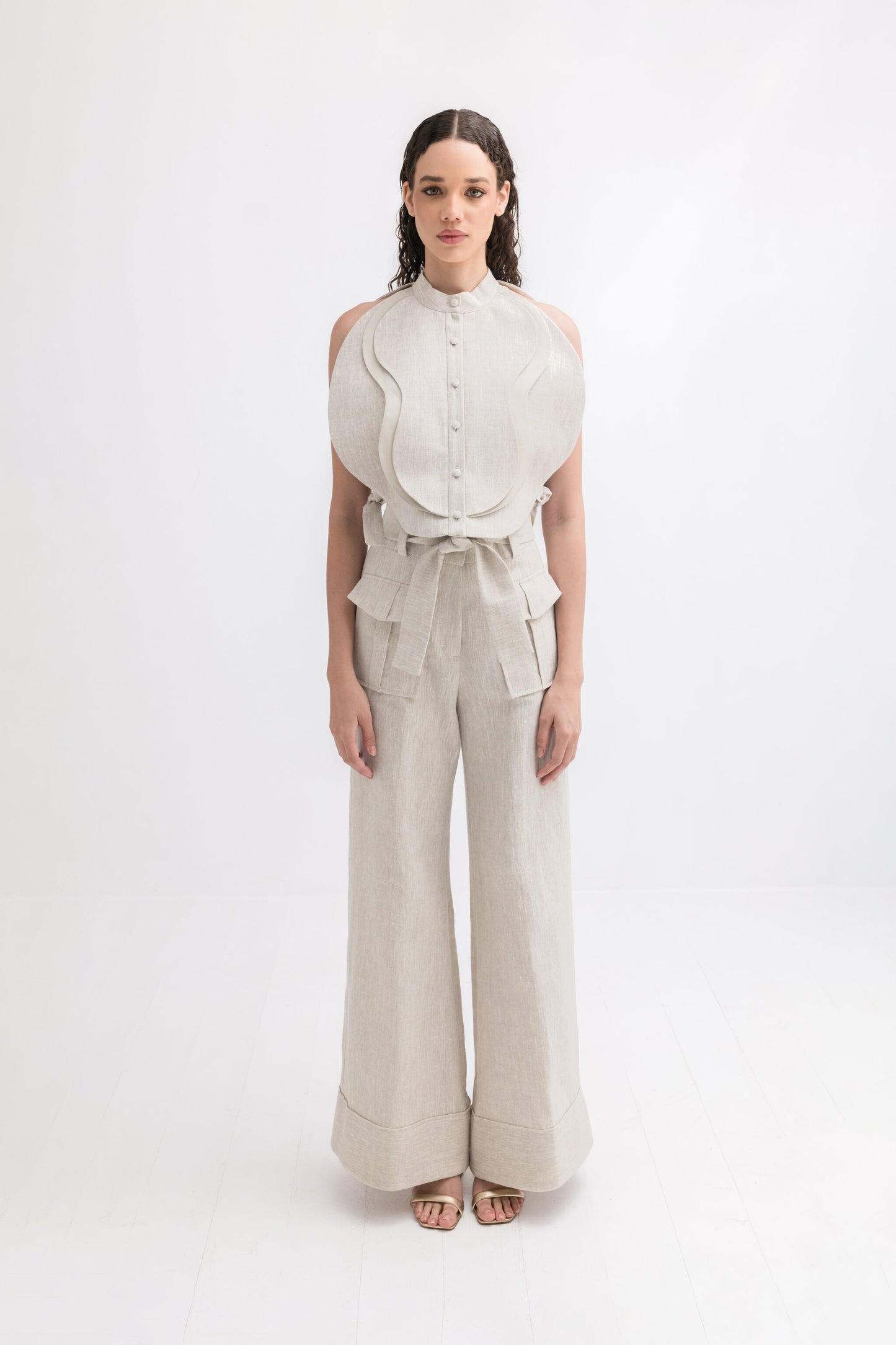 Zima - Tailored Linen Pants