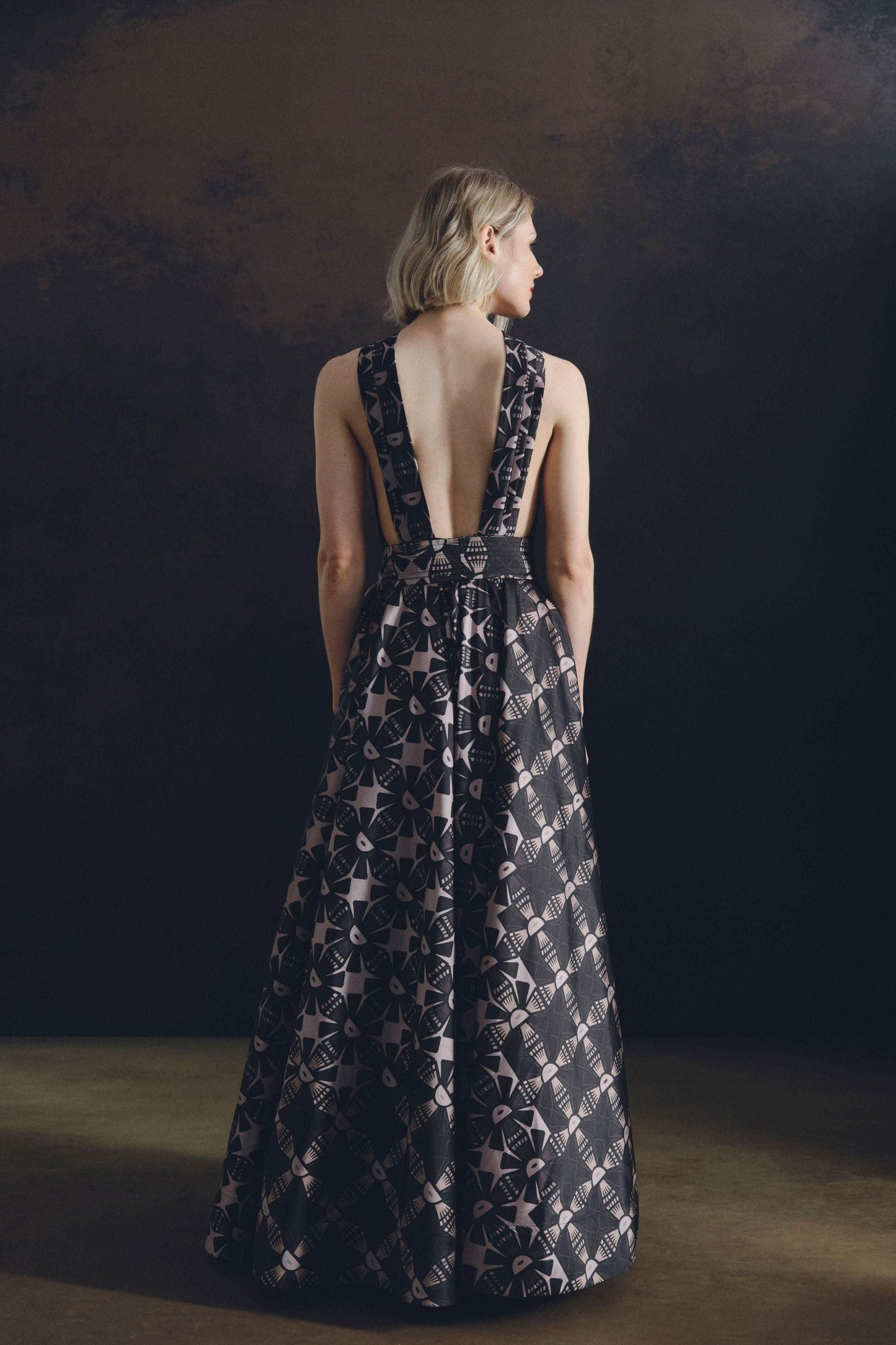 Lady Of The Night Inti - Black and Fuchsia Dress