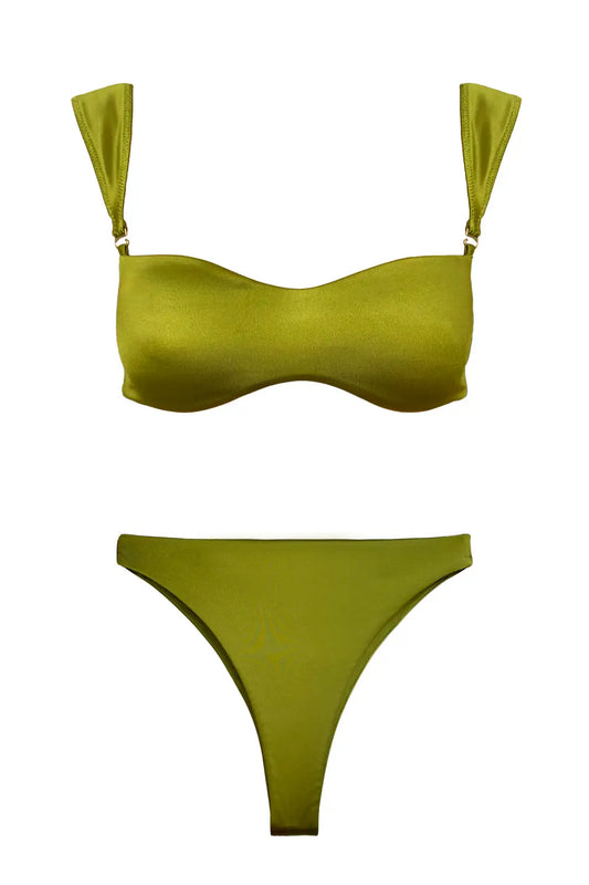Raffaella - Olive Green Bikini