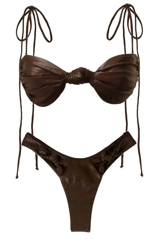 Vittoria - Brown Bikini