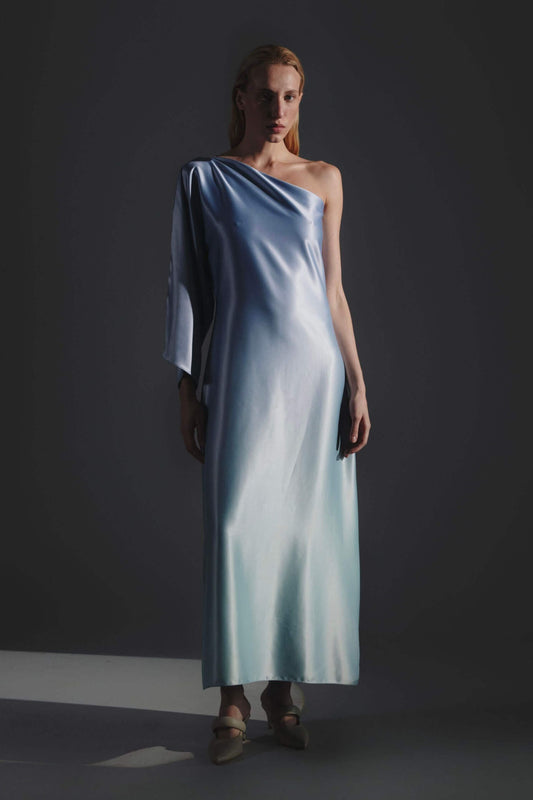 Geia - One Shoulder Slip Dress