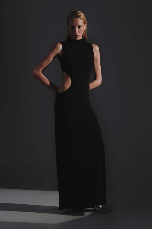 Noir - Black Maxi Dress