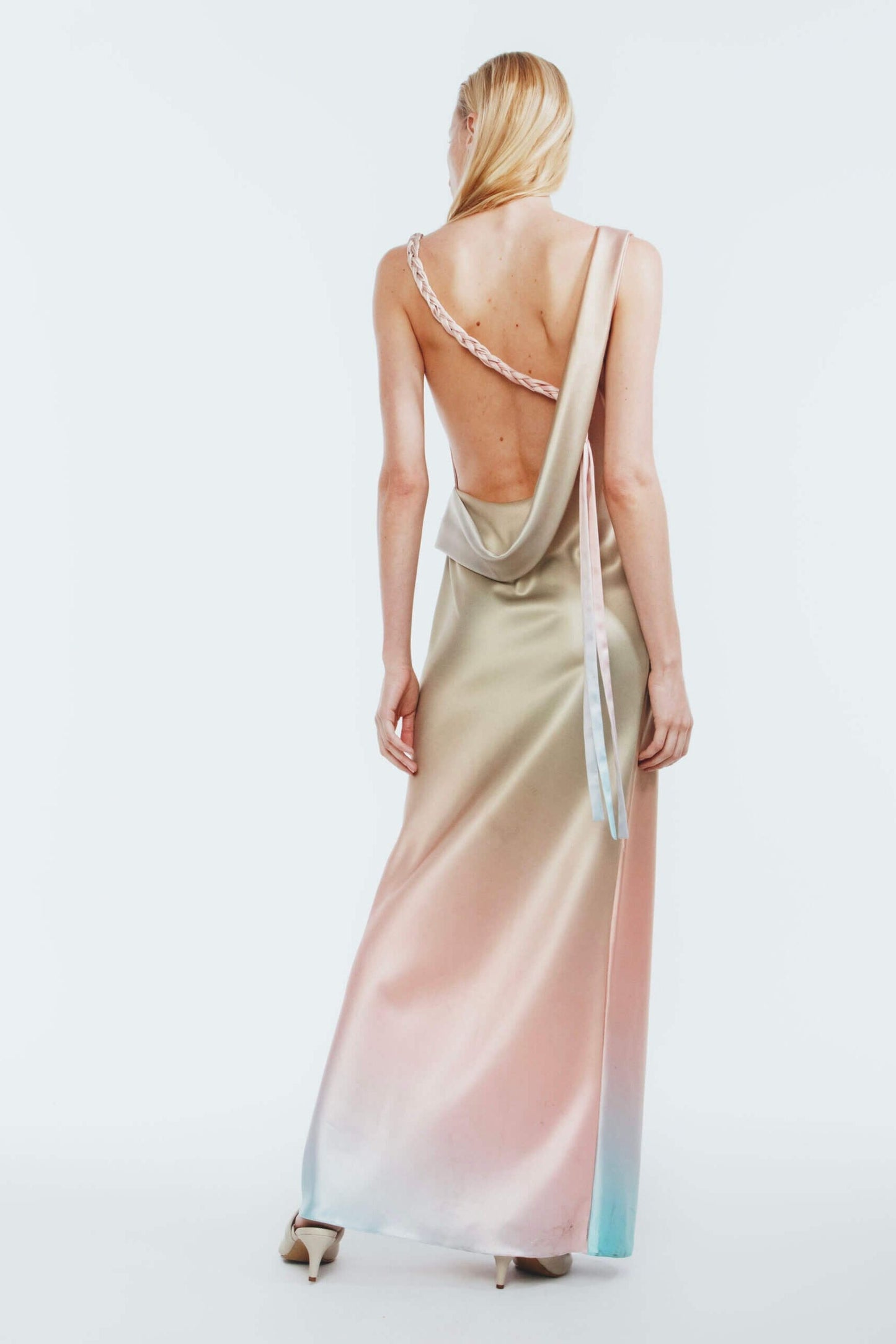 Sunset - Multicolor Slip Dress