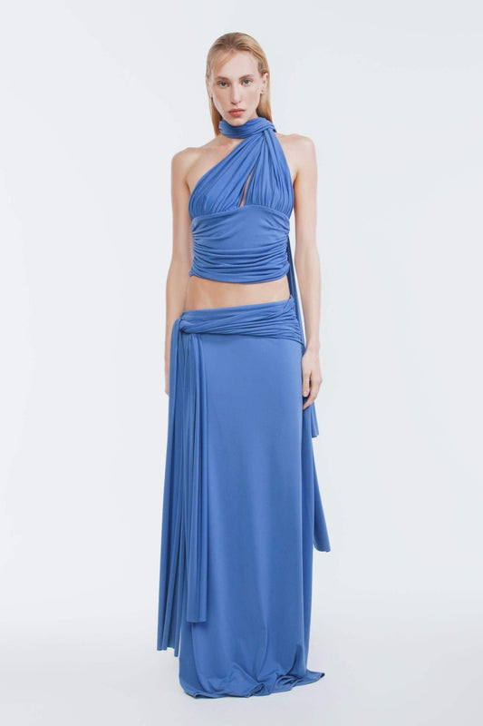 Santorini - Blue Maxi Set