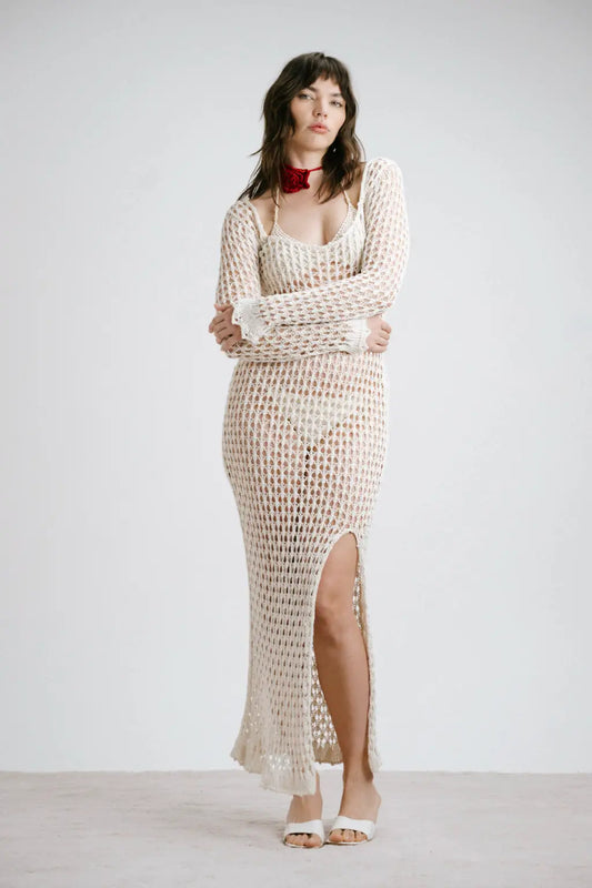 Rossellini - Off-White Knit Dress
