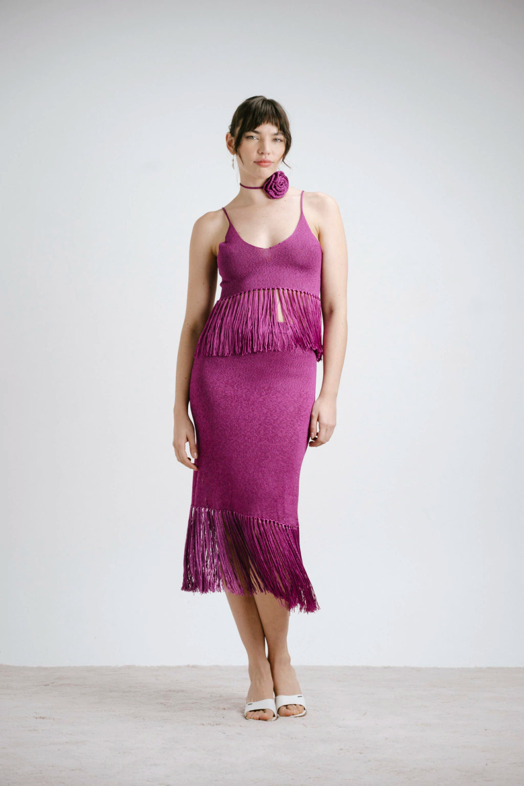 Nino - Orchid Midi Skirt