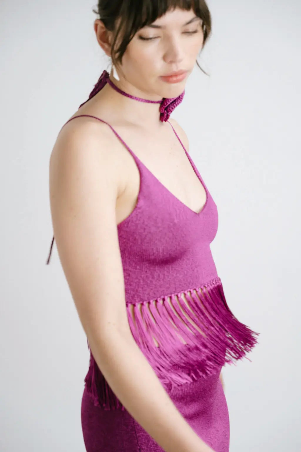 Nino - Orchid Knit Top