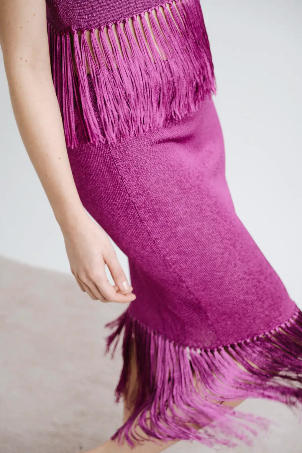 Nino - Orchid Midi Skirt