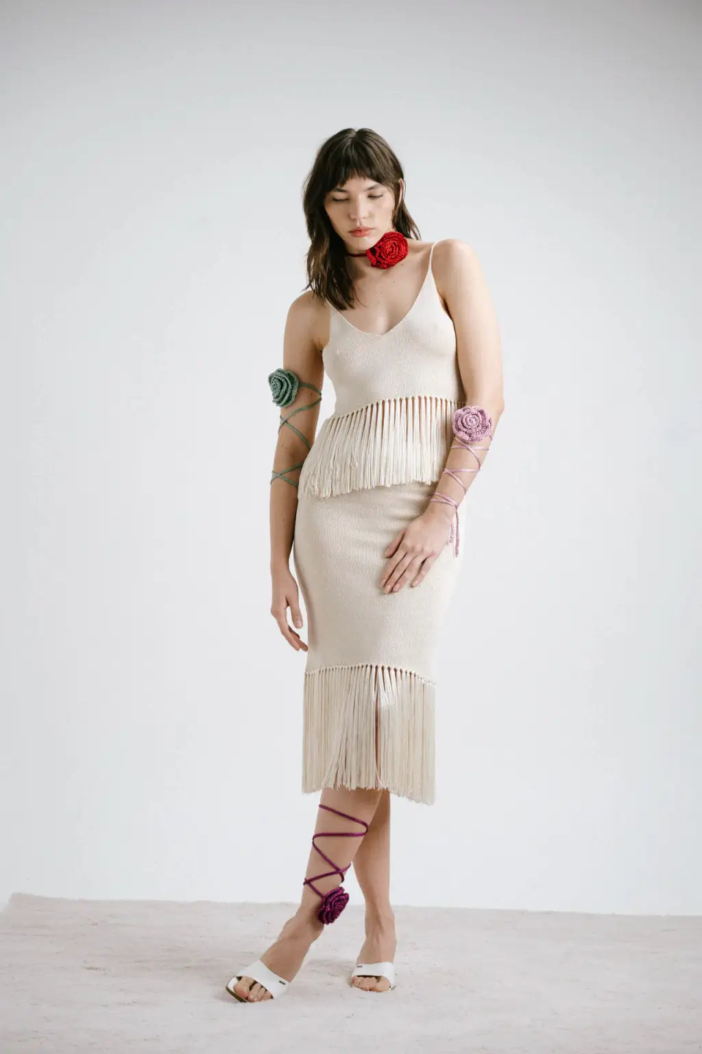 Nino - Off White Knit Top