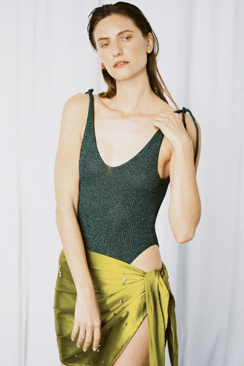 Lizzani - Dark Green Swimsuit