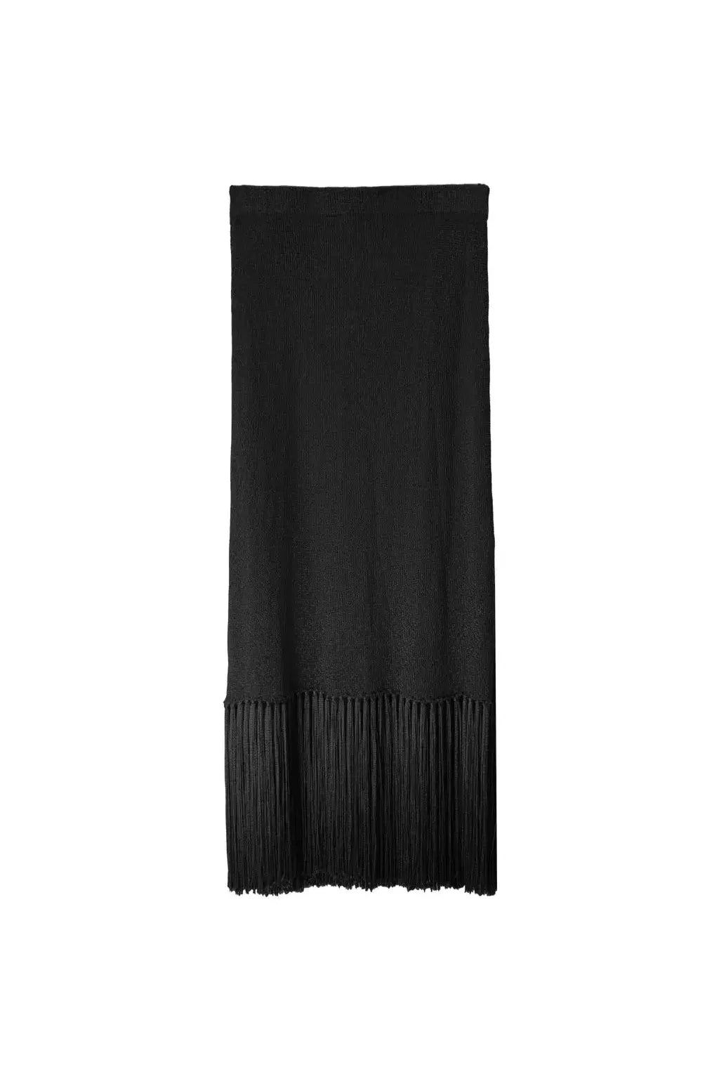 Nino - Black Midi Skirt