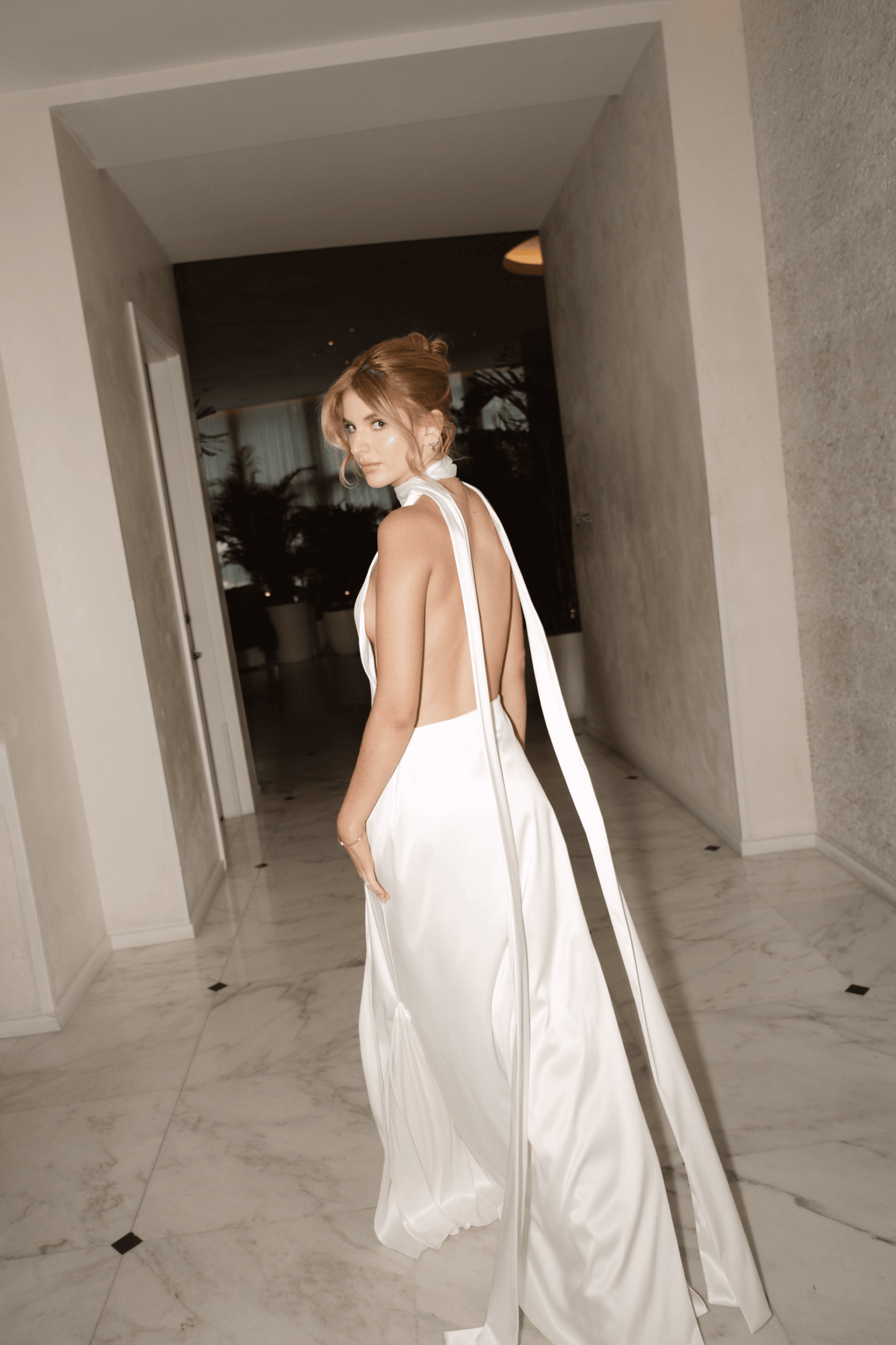 Vanessa - White Maxi Dress