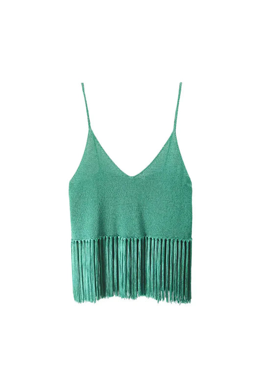 Nino - Aqua Knit Top